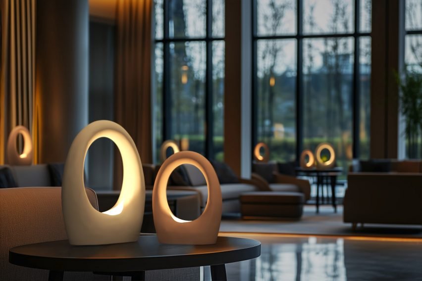 Floor and table lamps by Naaya Studio