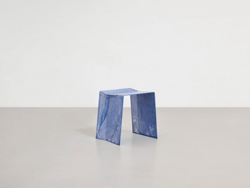 Stool Shrink-wrap Aluminium Furniture Collection by Paul Coenen